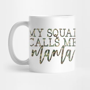 Army Camouflage Mama Soldier Mug